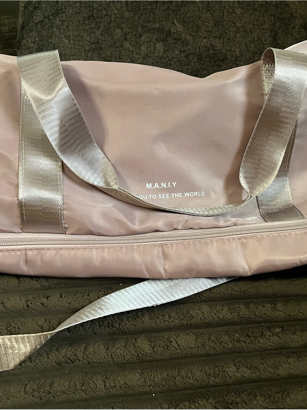 Pink Travel Tote Bag